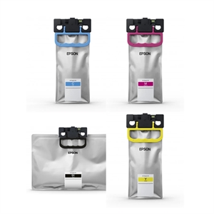 Set complet de cartușe de cerneală XXL pentru Epson WorkForce Pro WF-C579R